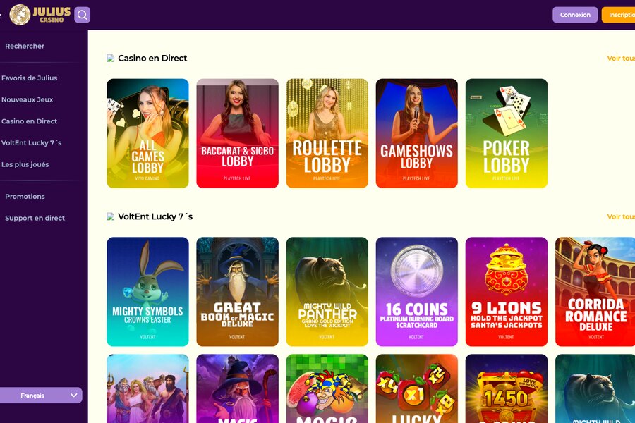 Julius Casino : Votre Compte de Jeu en un Clic